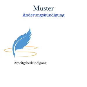 Muster einer Änderungskündigung