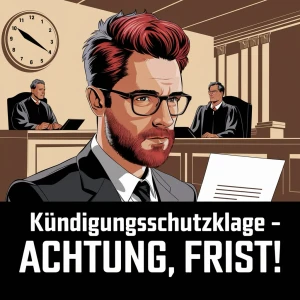 Kündigungsschutzklage: Welche Fristen gelten laut Arbeitsrecht?