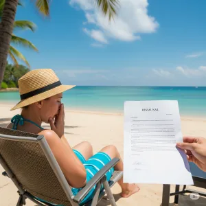 Kündigung während Urlaub durch Arbeitgeber