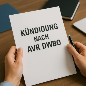 Kündigung nach AVR DWBO – Rechte und Fristen