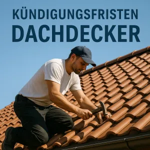 Kündigung nach RTV-Dachdecker – Rechte und Fristen