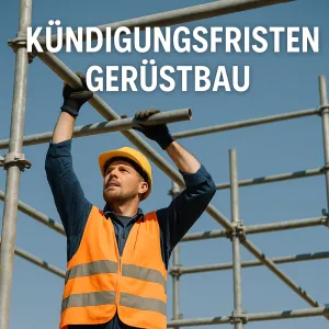 Kündigungsfristen Gerüstbau – RTV