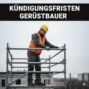Kündigungsfristen Gerüstbauer – RTV