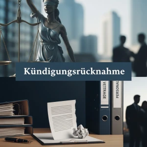 Kündigungsrücknahme durch Arbeitgeber