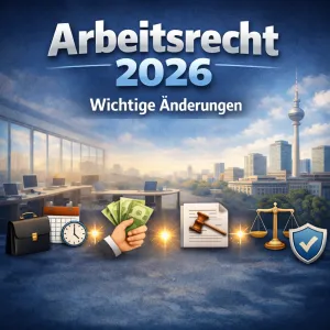 Arbeitsrecht 2026 - Wichtige Änderungen für Arbeitgeber und Arbeitnehmer