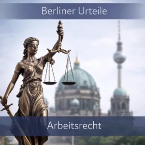 Berliner Urteile zum Arbeitsrecht Urteile zum Arbeitsrecht