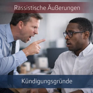 Rassistische Äußerungen und Kündigung